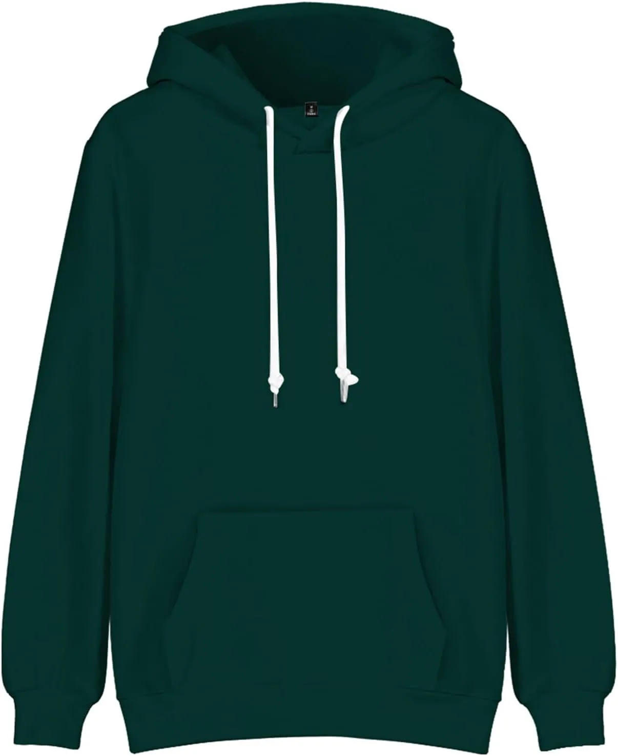 Mens Solid Color Basic Sweatshirt Long Sleeve Knit Sweatshirt Drop Shoulder Pullover Top Loose Slim Sweatshirt