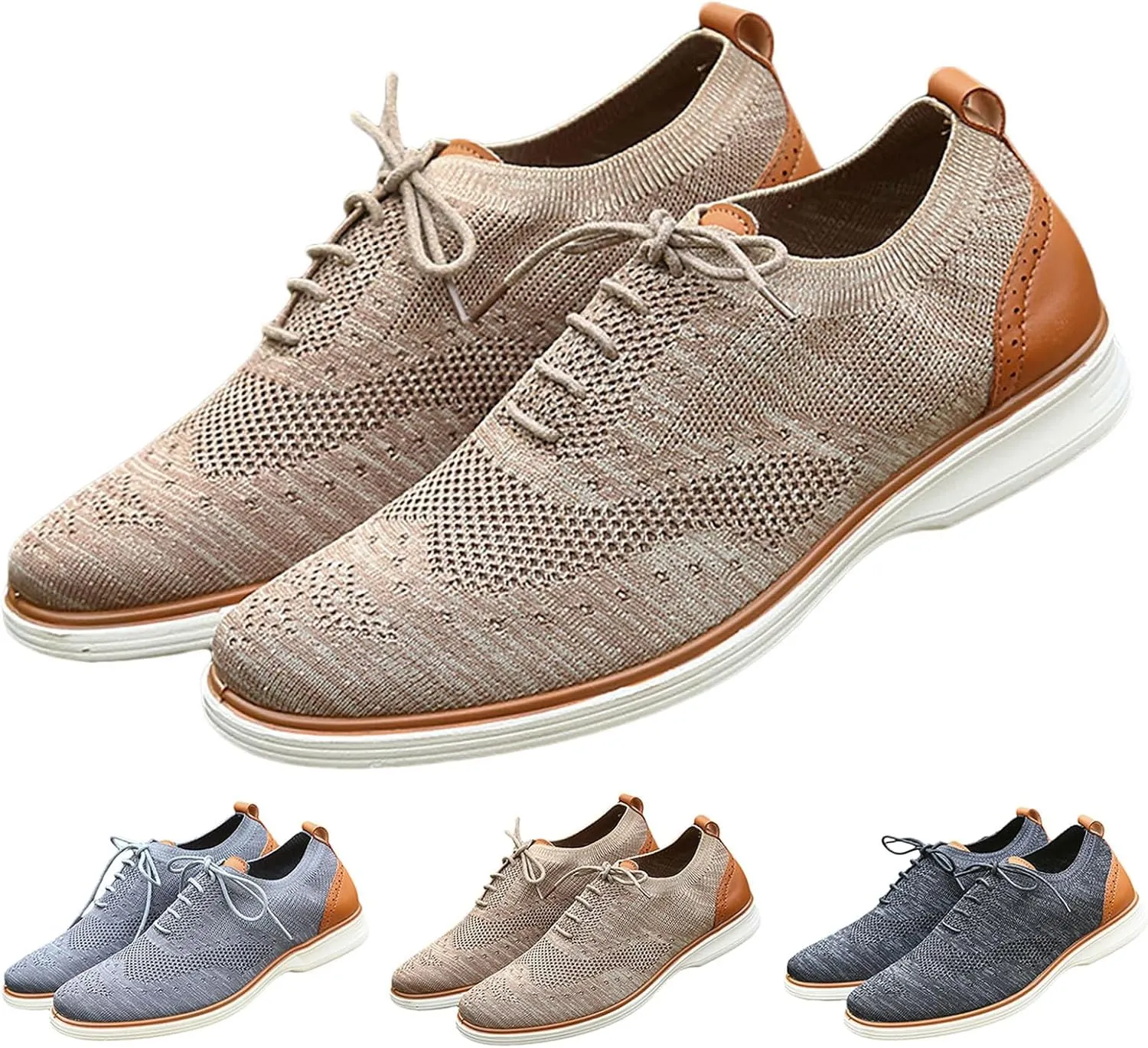 Mens Walking Shoes Mens Slip On Sneakers Non Slip Shoes for Men Sneakers Breathable Lightweight Walking Shoes