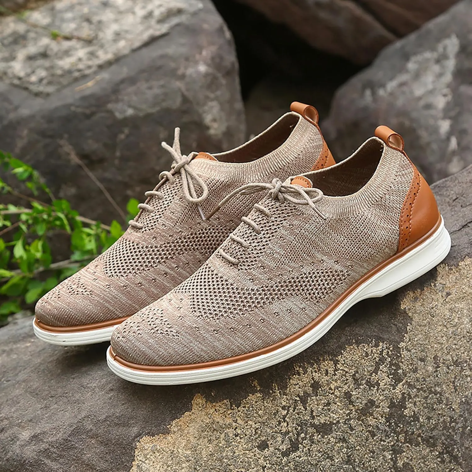 Mens Walking Shoes Mens Slip On Sneakers Non Slip Shoes for Men Sneakers Breathable Lightweight Walking Shoes