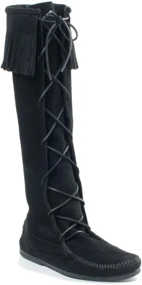 Minnetonka Men's Front Lace Knee High Boot