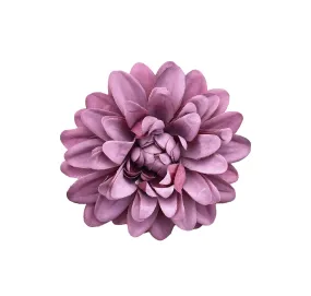 Multi Layered Design Of Camellia Flower Brooches and Hair Clip For Women,Girls,Ladies. (Rose red)