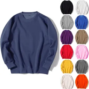 Muscularfit Tshirts Shirts for Men Long Sleeve Crewneck Sweatshirts Causal Solid Athletic Gym Workout Tee Tops Loose Pullover