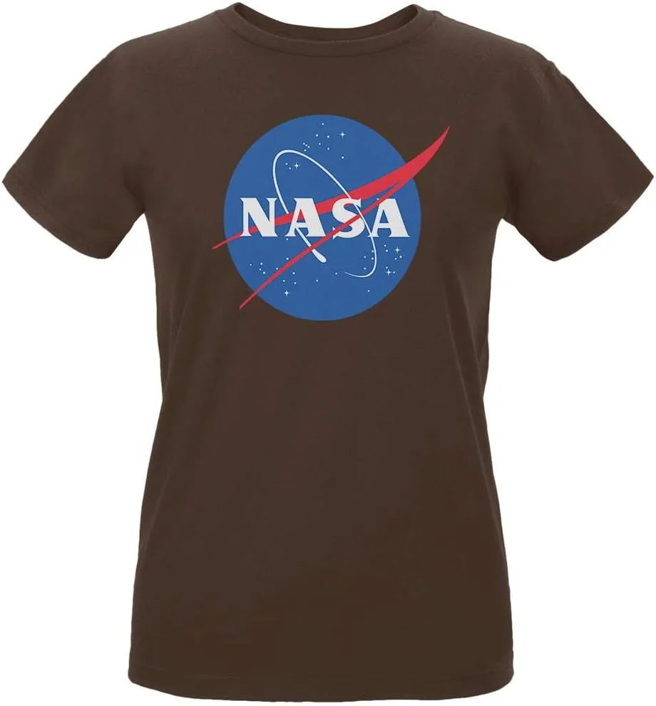 NASA Logo Womens Organic T Shirt