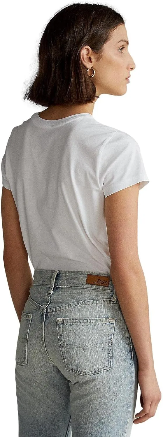 Polo Ralph Lauren Womens Crew Neck Jersey T-Shirt
