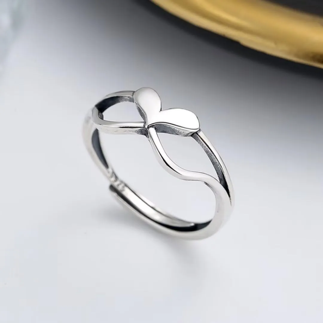 Real 925 Sterling Silver Rings Open Rings for Women Thumb Rings Vintage Rings Adjustable Rings Stackable Ring Band Statement Rings Rings for Men Promise Rings Party Rings Anniversary Rings Finger Ring