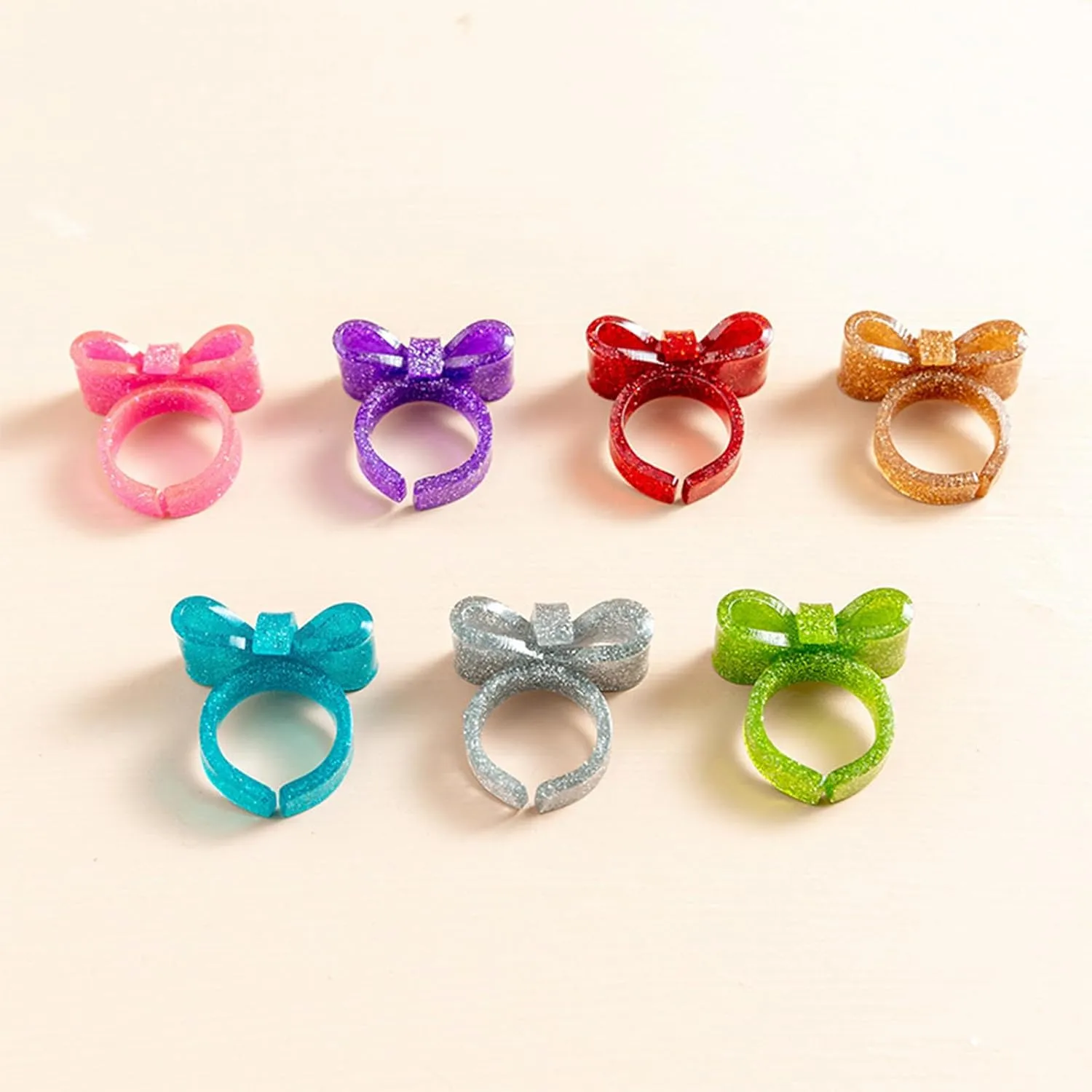 Resin Rings Dumpy Acrylic Rings Knot Rings Aesthetic Trendy Colorful Open Rings Statement Jewelry Rings for Women