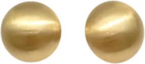 Round Stud Earrings for Women Minimalist Spherical Earrings for Ladies