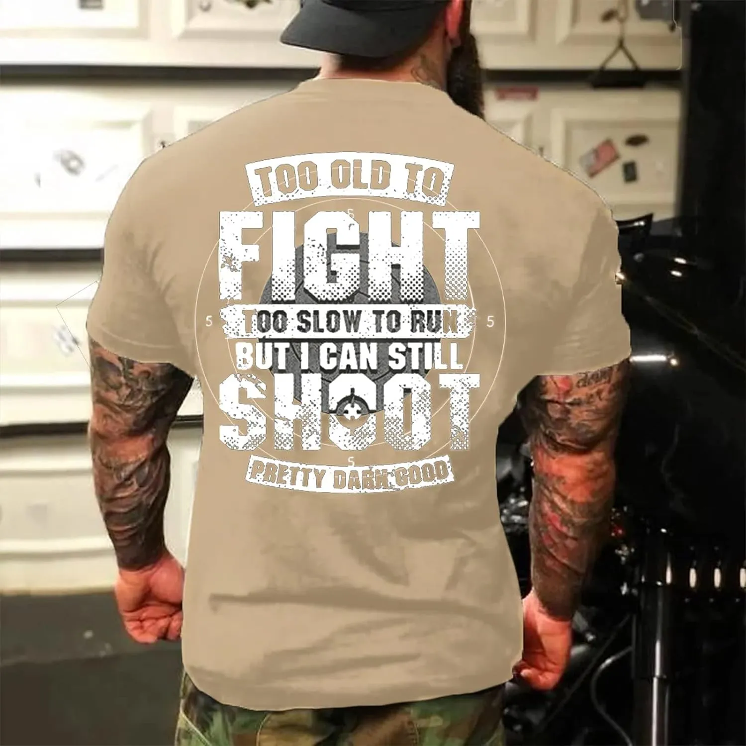 RTRDE Men's Fashion Tshirts Graphic Tees Crewneck T-Shirts Casual Short Sleeve Letter Print T Shirts, S-5XL