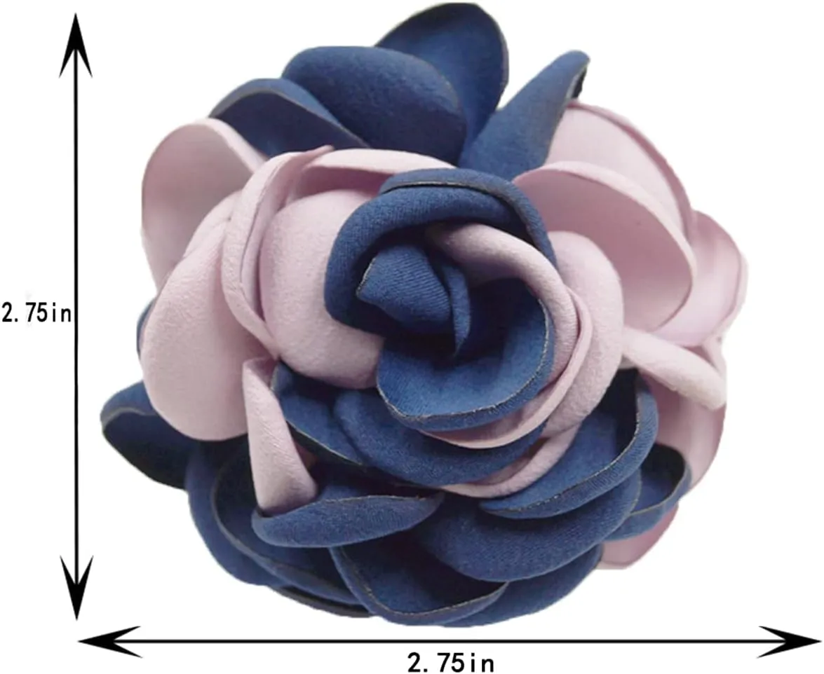 seven wolves Rose Flower Accessories Brooches Wedding Bridal Bouquet Brooch Pin Hairpin for Women