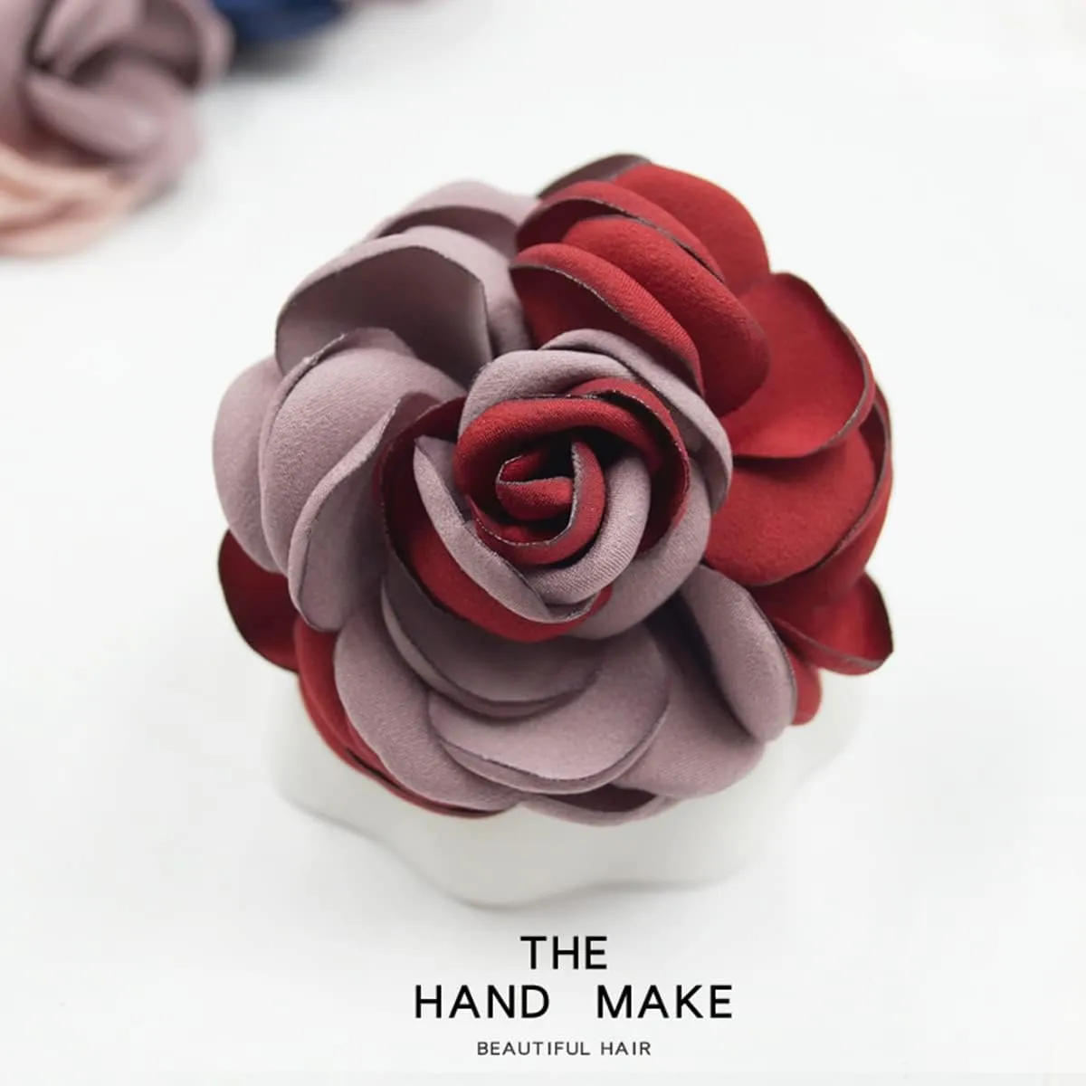 seven wolves Rose Flower Accessories Brooches Wedding Bridal Bouquet Brooch Pin Hairpin for Women
