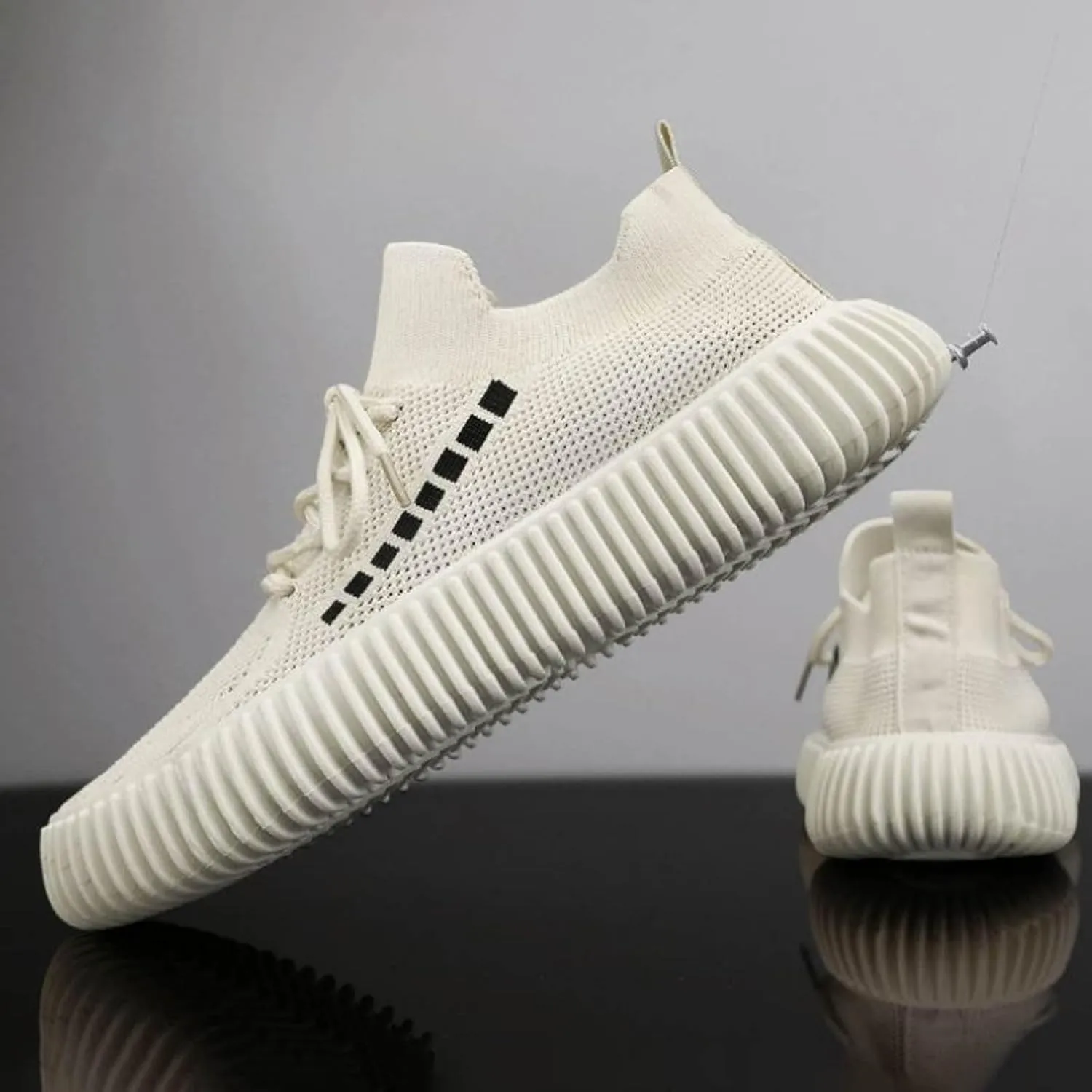Slip On Shoes for Men Men's Tennis Shoes Men's Comfortable Walking Shoes Lightweight Breathable Running Athletic Sneakers