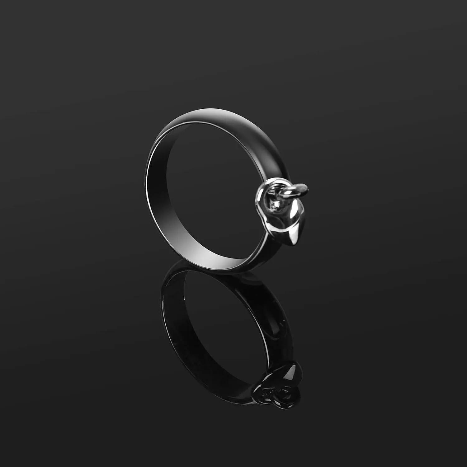 Stackable Wedding Rings for Women,925 Sterling Silver Ring High Polish Engagement Rings Classic Eternity Promise Ring for Her