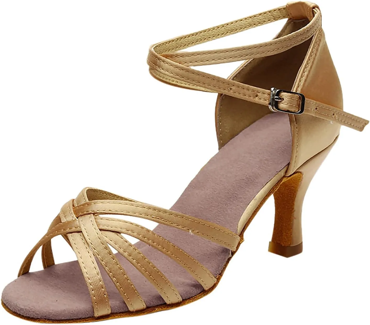 Strap Sandals for Women Size 11 Fashion Latin Dancing Shoes Women Ballroom Dance Sandals Prom Women's Sandals