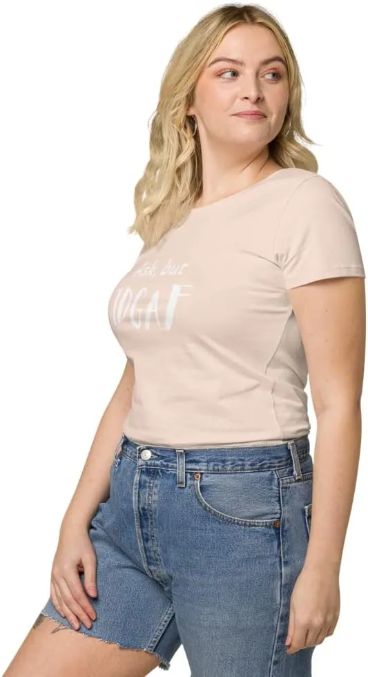 Womens Basic Organic t-Shirt, IDGAF