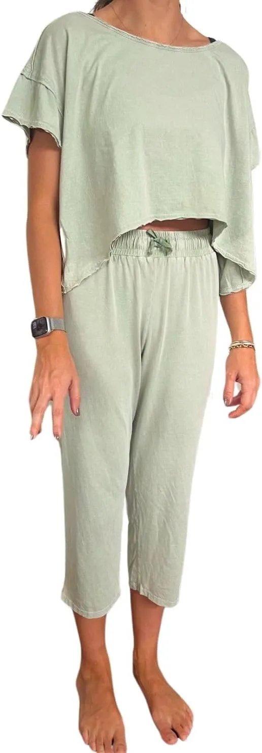 Womens Organic Pima Cotton Casual T-Shirt, Relaxed fit