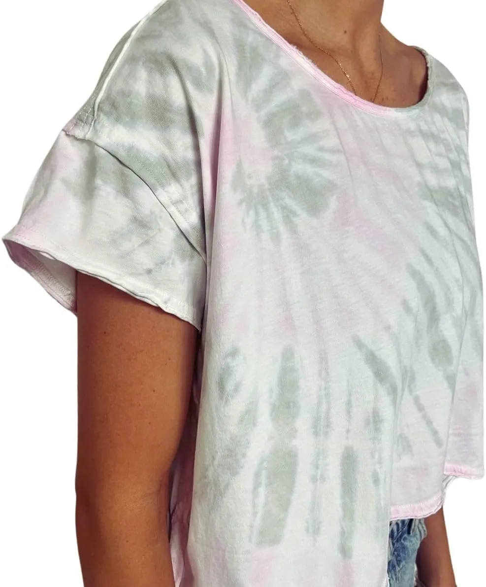 Womens Organic Pima Cotton Casual T-Shirt, Relaxed fit