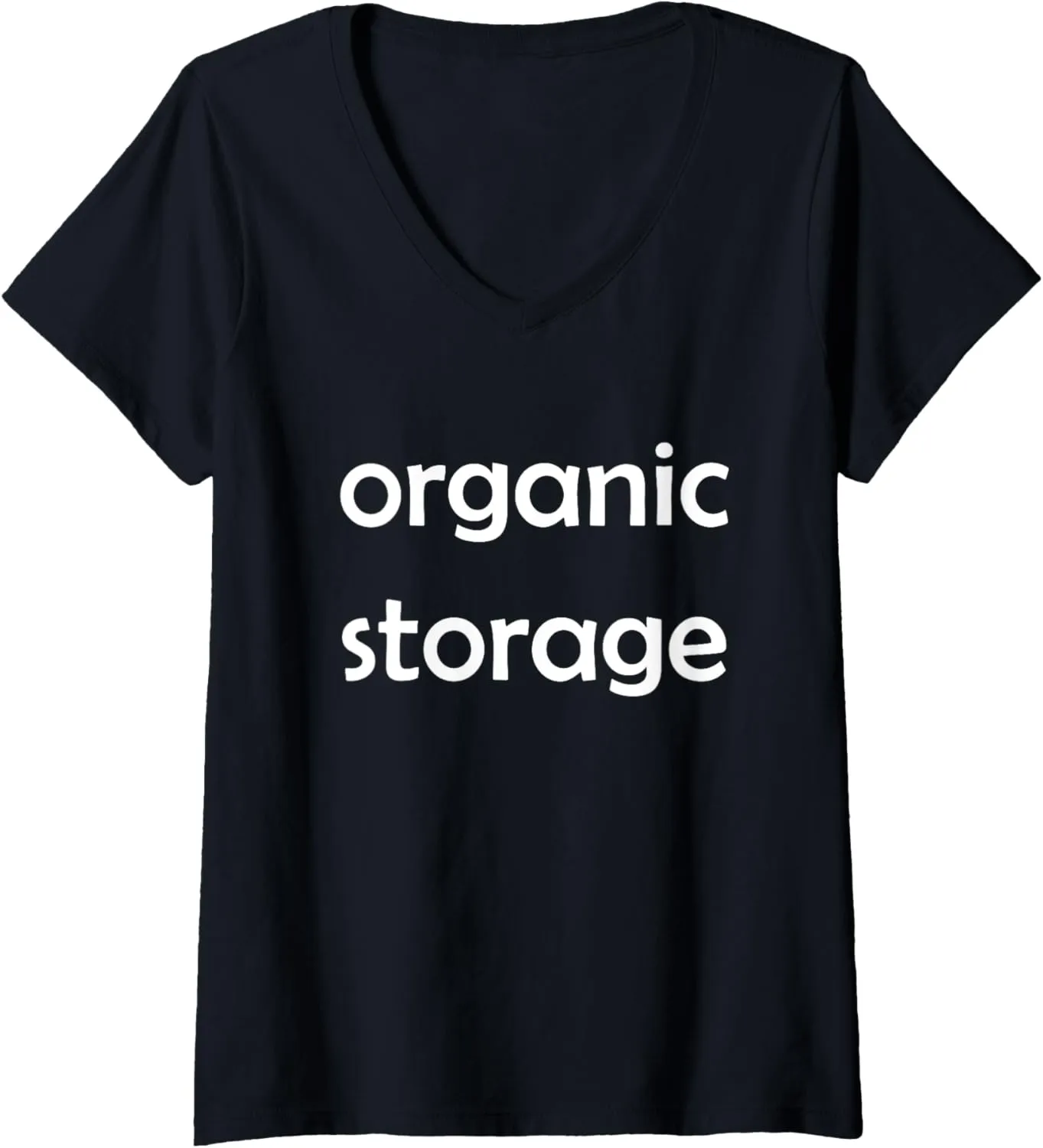 Womens Organic Storage V-Neck T-Shirt