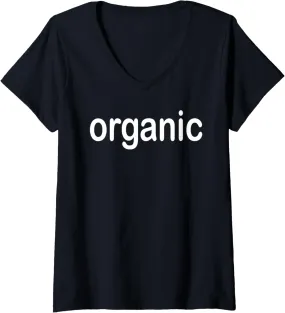 Womens Organic V-Neck T-Shirt