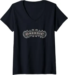 Womens Organic V-Neck T-Shirt