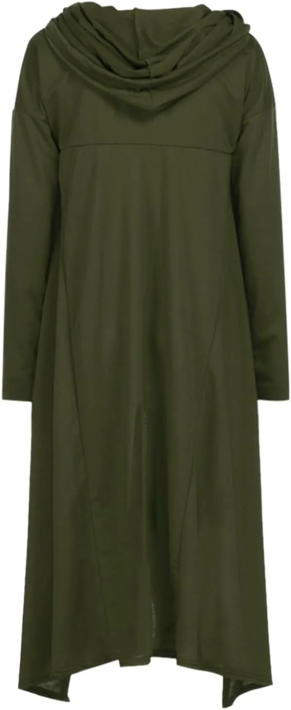 Womens Oversized Hoodies Plus Size Casual Asymmetrical Hem Long Hoodie Hooded Sweatshirt Pullover Tops with Pockets