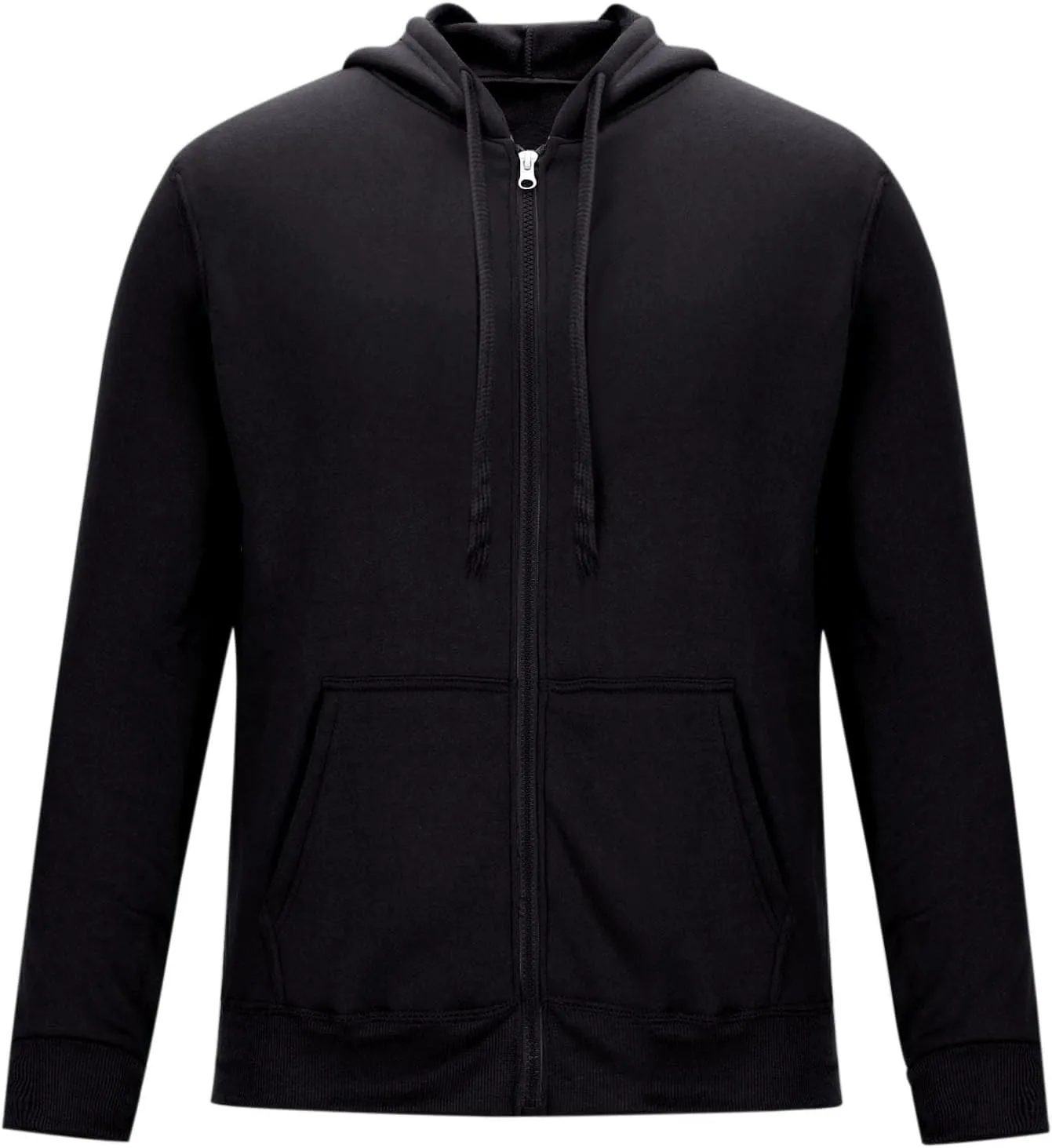 Zip Up Hoodies For Men Lightweight Full Zip Sweatshirt Pullover Athletic Sports Gym Casual Hooded Sweatshirts Jacket
