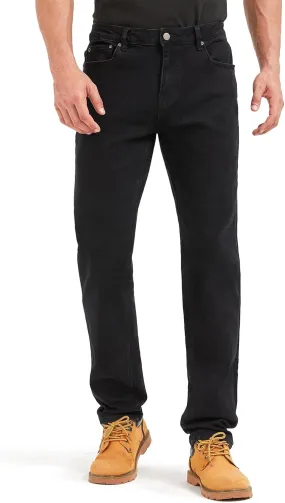 Zylioo Mens Tall Jeans 34/36 Long Inseam, Extra Tall Slim Fit Stretch Jeans, Tall Size Denim with 5 Pocket